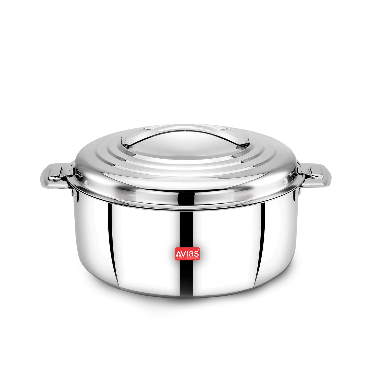 AVIAS Platina Premium 1500 ML Double Wall Insulated Stainless Steel Casserole, Hot Pot for Roti-Rice-Gravy-Curry, Silver Hot Box with Steel Lid, Retains Temperature, Twist Lock (B09DCT523K) Amazon Price History, Amazon Price Tracker