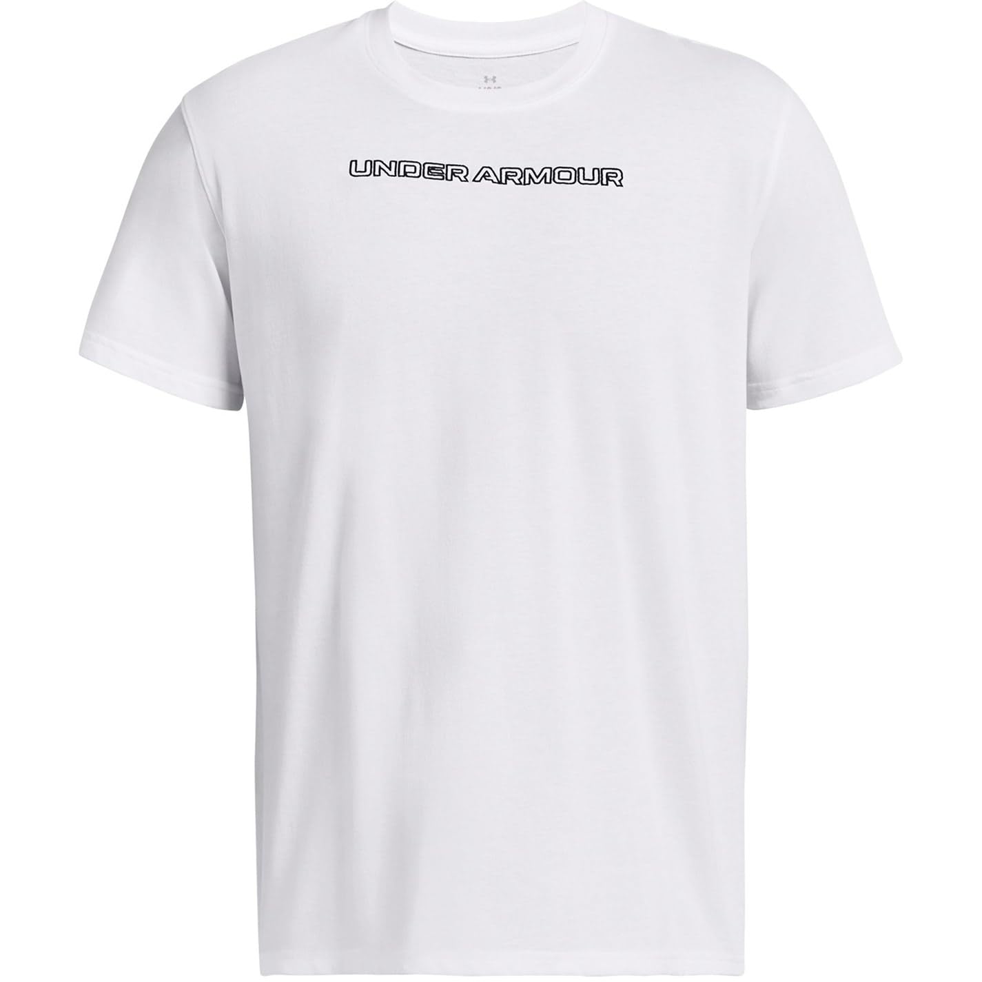 UA HW LOGO OVERLAY EMB SS Tişört Erkek