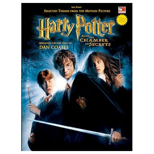 JOHN WILLIAMS : HARRY POTTER & CHAMBER OF SECRET - PIANO - RECUEIL (EASY PIANO)