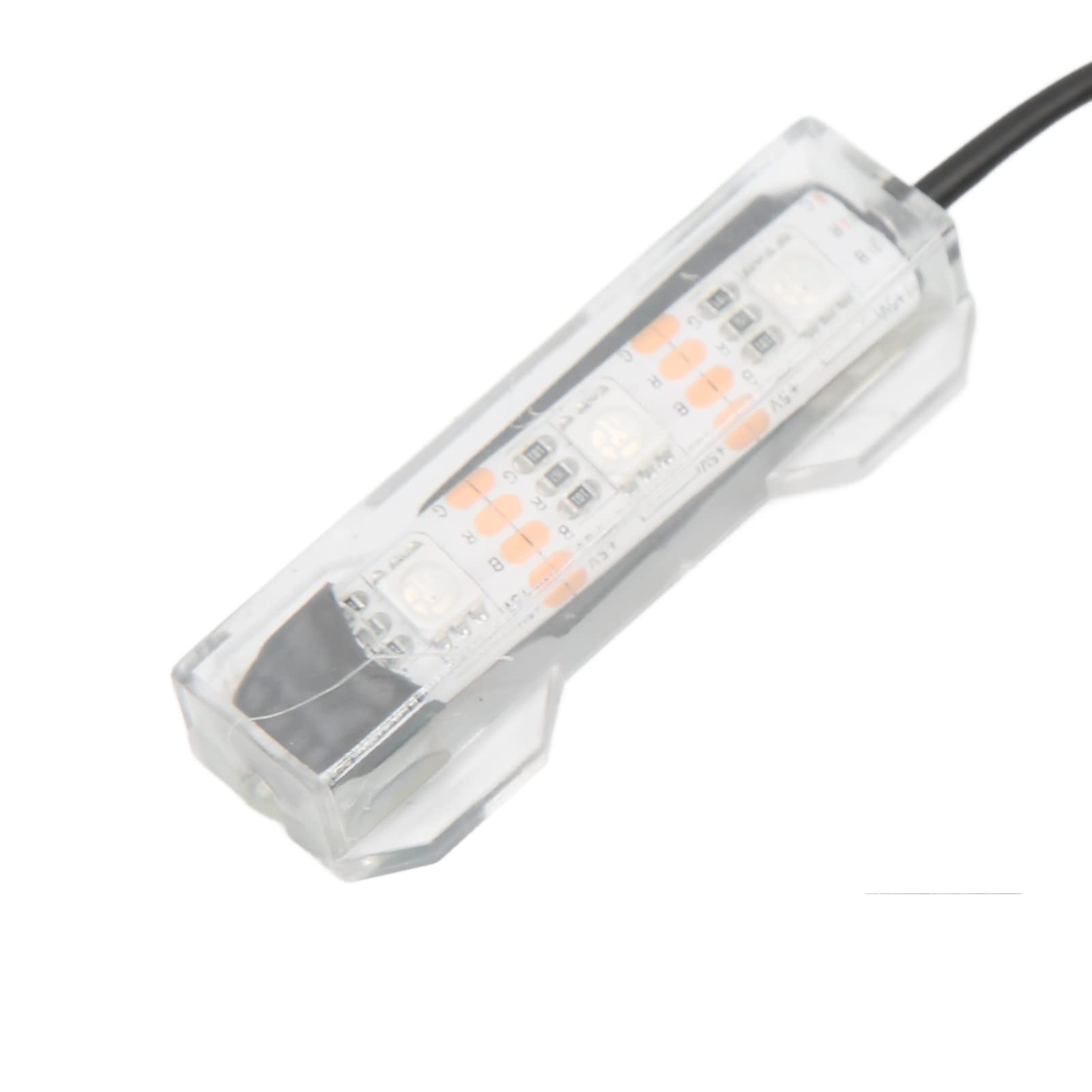 Światło akwarium LED USB z pilotem zdalnego sterowania, miękkie światło akwarium z pilotem USB światło akwarium łatwe w użyciu dla małych akwariów dla (zdalne światło