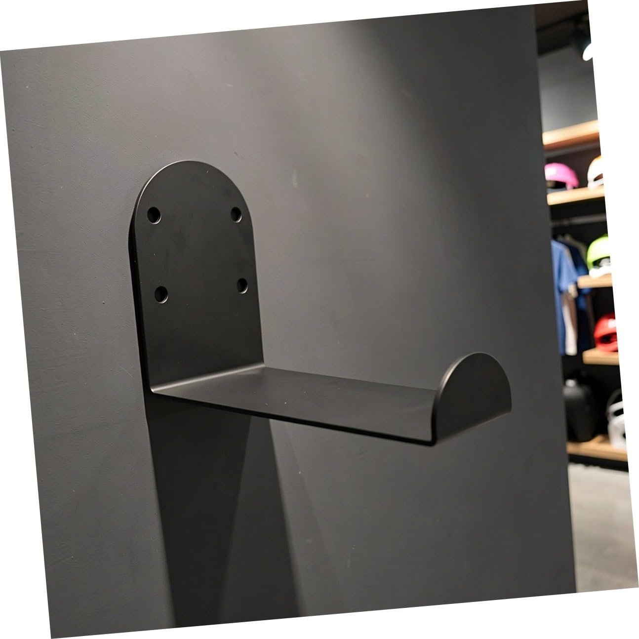 Toyvian 6 Pezzi Supporto da Parete per Snowboard in Metallo Nero, Montaggio | Appartamenti e Garage, Supporto Robusto, Design Raffinato, Ottimizza Spazio, Adatto a Sci e Taglieri