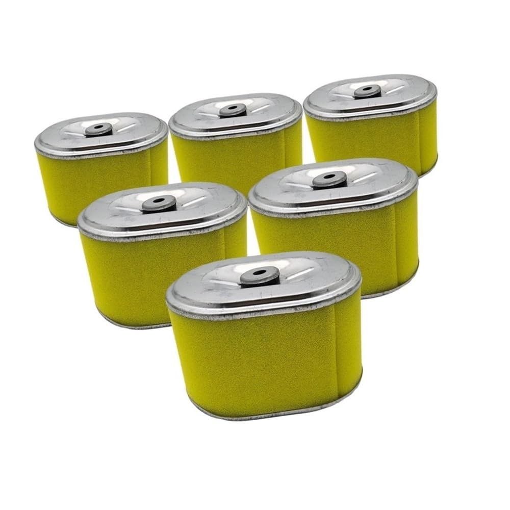 6 filtros de aire compatibles con generadores gasolina motor pequeño GX160/GX200 5, a, ​​HP
