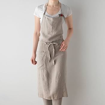 Amazon｜[Lino e Lina] リーノエリーナ エプロン フルエプロン マノン