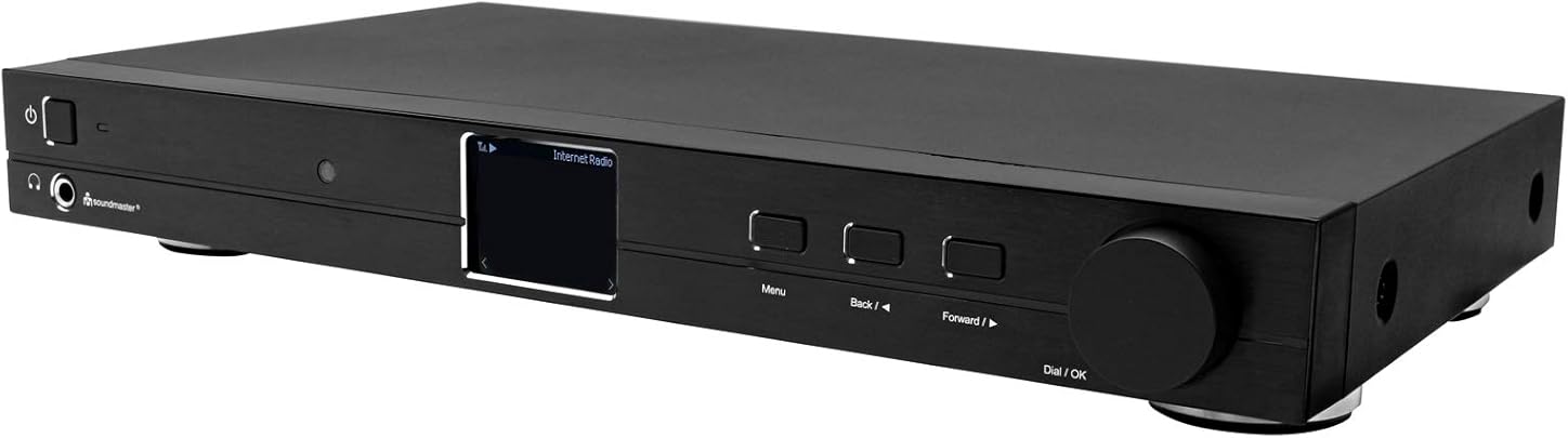 Soundmaster IR45SW radio Internet Digitale Nero Soundmaster IR45SW radio Internet Digitale Nero