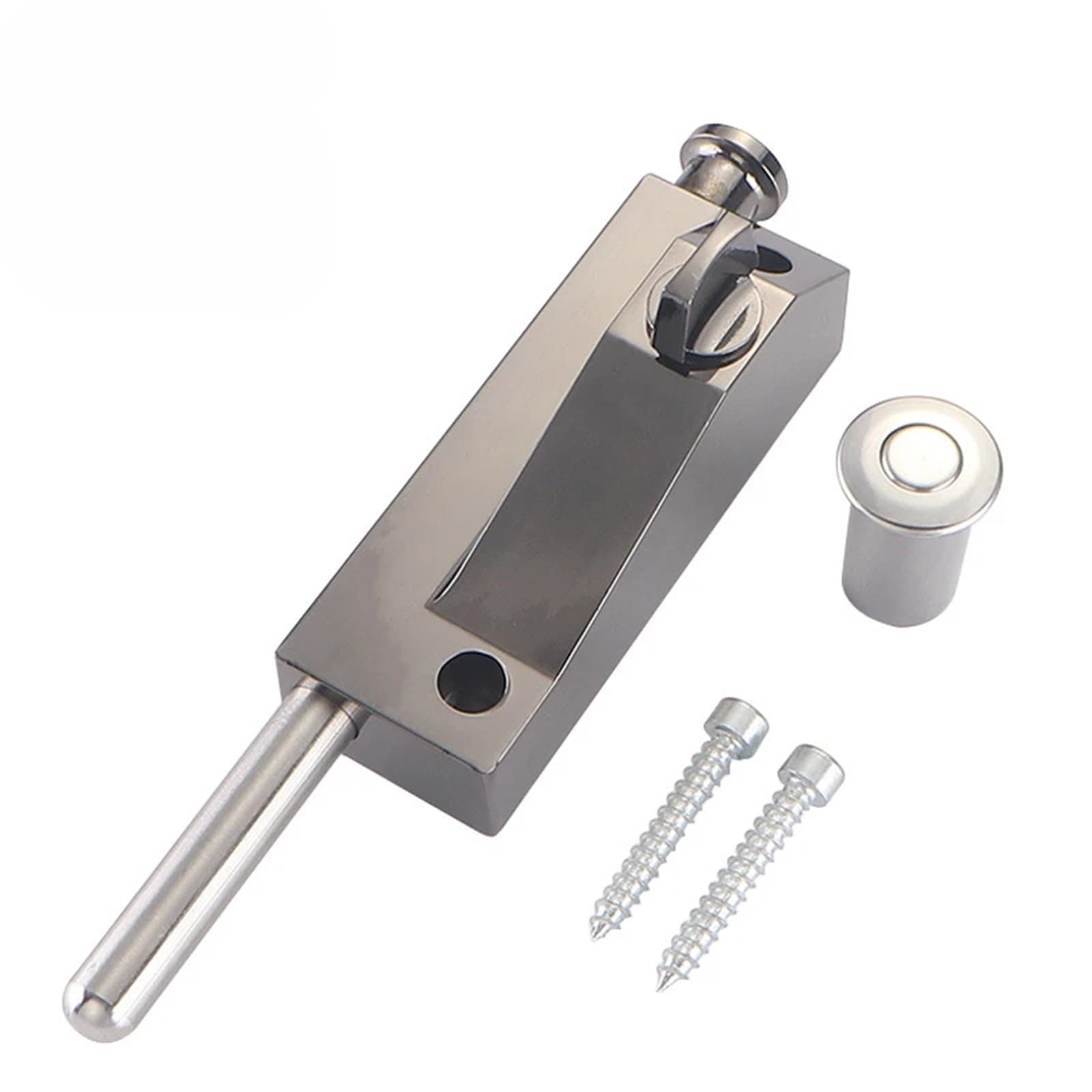 Zinc Alloy Latch Without Keys Buckle Rotating Door Latch Lock Accessories 1Pcs(1)