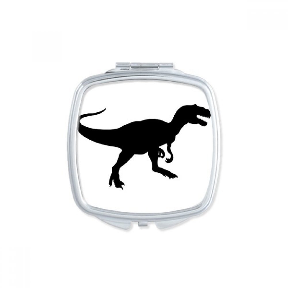 Miroir carré maquillage DIYthinker dinosaure, la solution beauté nomade