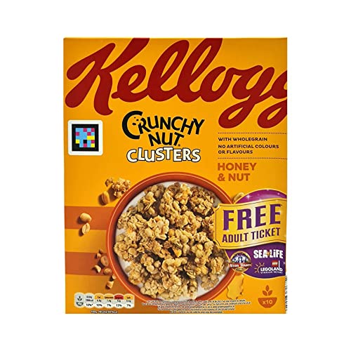 Price comparison product image Kellogg's Crunchy Nut Honey & Nut Clusters