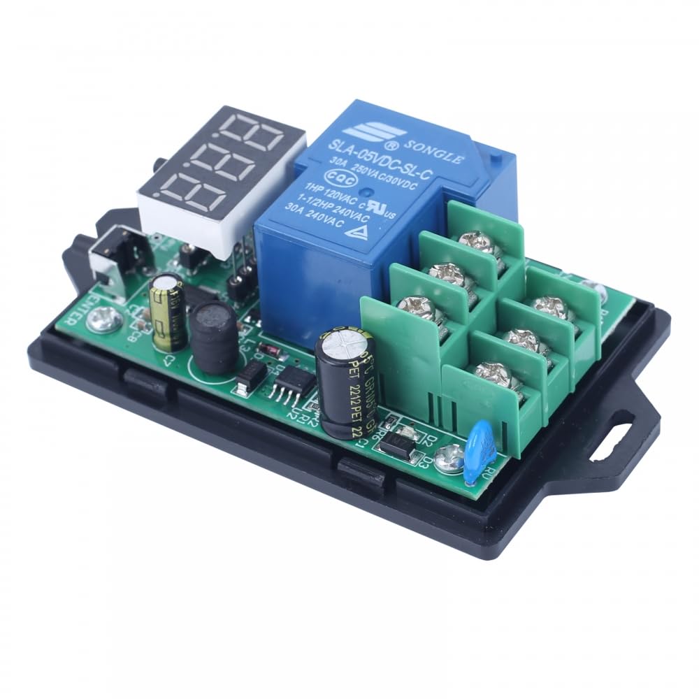 Modulo Monitoraggio Tensione,CC 99,9 V Scheda Controllo Tensione per Controllo Sottotensione di Sovratensione e Rilevamento da Tensione