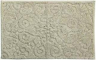 Amazon Brand - Umi Orisini Anti Slip Soft Bath Mat Water Absorbent Cotton 60 x 90 Cms Sage