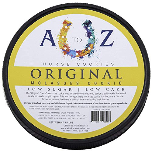 Horse Treats Original Flavor, A Softer Cookie/Pill Popper Made w/Lite Molasses, Low Carb/Sugar, Wheat, Corn, Soy & Alfalfa Free. Natural Human Grade Ingredients, 10 lbs - Image 3