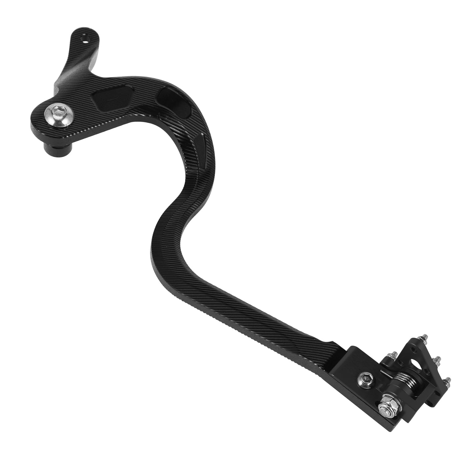 Pedal de freno trasero plegable CNC para motocicleta CRF125F CRF 125F 2014-2025 Dirt Pit Bike, color negro