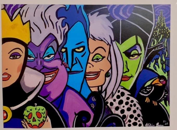 Disney Villains Print (24 x 36)