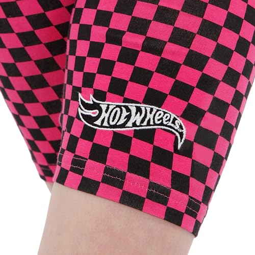Image of Hot Wheels Shirt And Shorts | Girls Summer Outfits | Race Cars Girls Tshirts and Short Sets