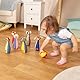 SIGIKID 49520 Kegelspiel Soft PlayQ Mädchen und Jungen Babyspielzeug empfohlen ab 3 Monaten mehrfarbig