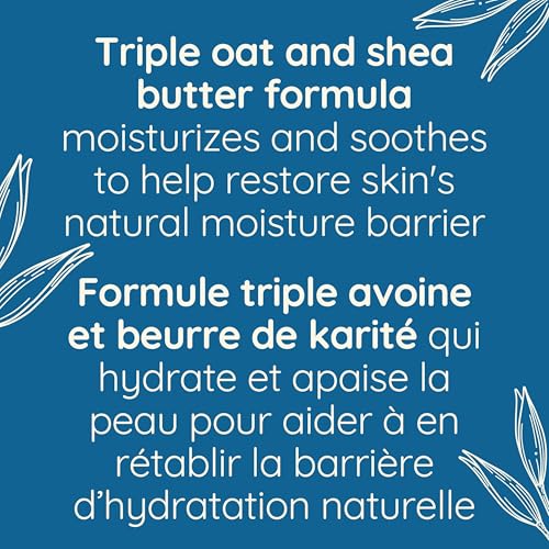 Aveeno Repairing CICA Foot Masks, Dry Skin Relief, Shea Butter, Triple Oat, Foot Care, Sensitive Skin, Fragrance Free, 2-pack - Image 5