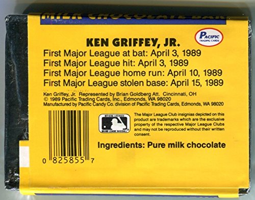 Amazon.com: Ken Griffey Jr Milk Chocolate Bar Baseball RC Rookie
