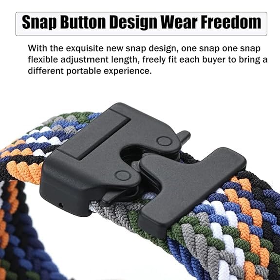 Image of YODI 20MM Strap Band Compatible With Samsung Galaxy Watch 7 /6 /5 /4 40 /44mm Classic,Samsung Watch 5 /5 Pro, Galaxy Watch 4 40mm 44mm / Watch 4 Classic 42mm 46mm Smartwatch Only, Nylon Straps Accessories
