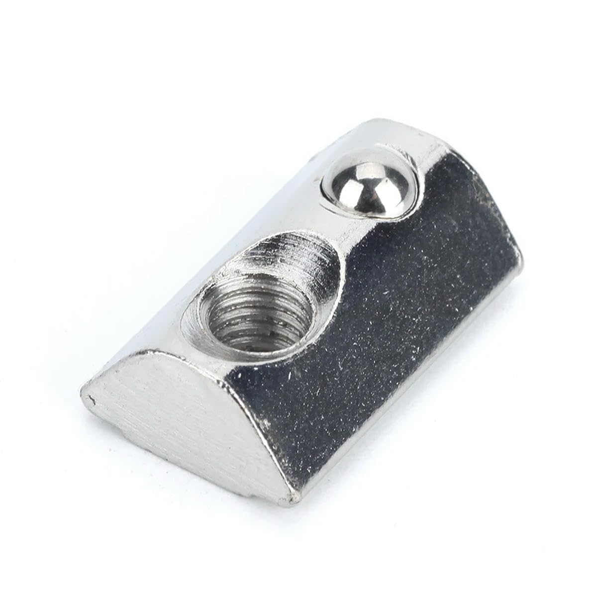 160 Dadi A T Testa Di Martello - Serie M3, M4, M5 - Acciaio Nichelato - Foto 2