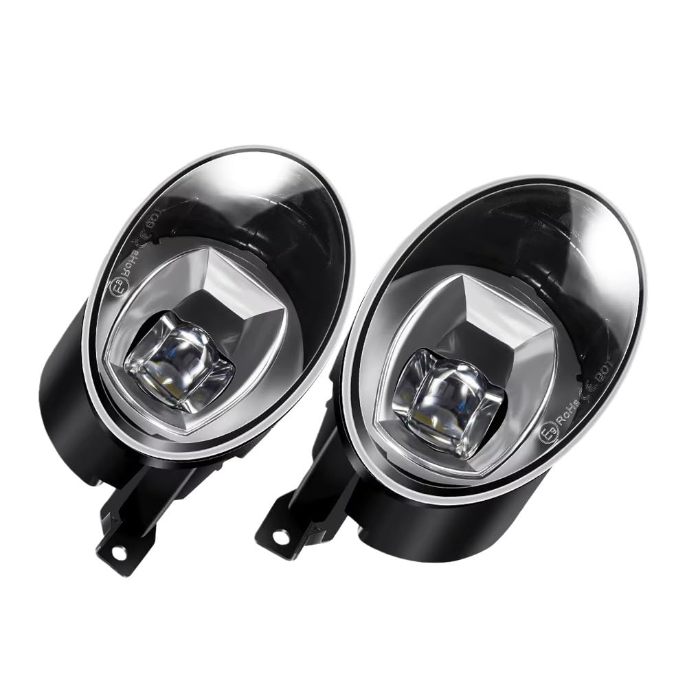 2X Conjunto De Luz Antiniebla Canbus 30W 6000LM Lámpara Circulación Diurna LED Derecha Izquierda 9006 12V Para Seat Para Alhambra 2010-2016 Faros antiniebla parachoques delantero(Yellow)