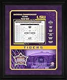 LSU Tigers 2023 NCAA Women's Basketball National Champions Framed 20" x 24" Bracket Collage - College Player Plaques and Collages