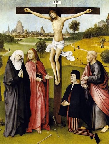 Póster El jardín de las delicias de Hieronymus Bosch, cuadro vintage ZHAOSHAN decorativo 60x90cm