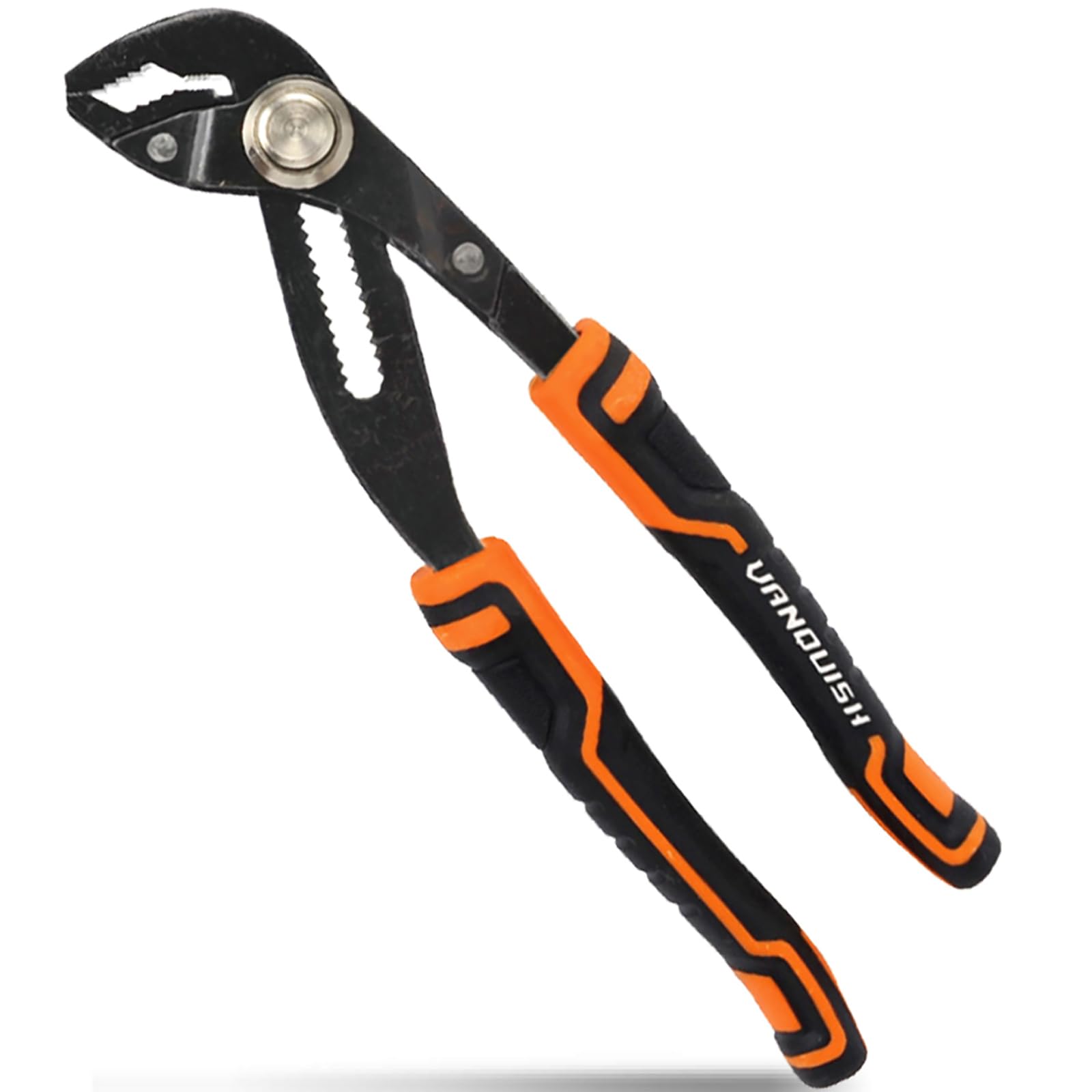VANQUISH 8 Inch Tongue and Groove Joint Pliers Adjustable Water Pump Pliers with Curved Jaw Design (3201)