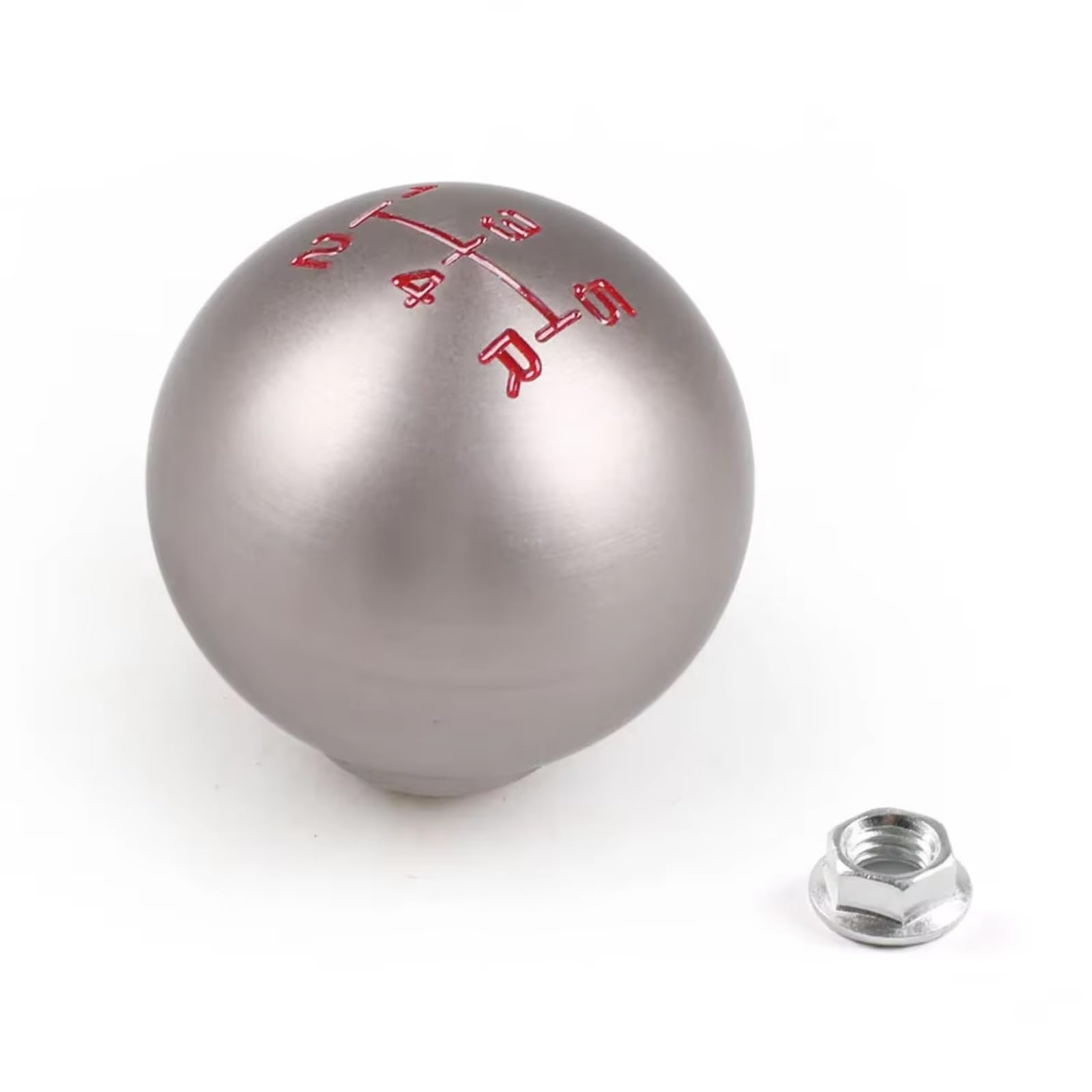 Mrcbroueo One Color Car Gear Shift Lever Compatible With Civic For City Fd2 Fn2 Ep3 Typer Dc2 Dc5 Ap1 Ap2 S2000 F20c 5 For Speed 6 For Speed Jdm Ball Shape Shift Gear Knob(5Speed)