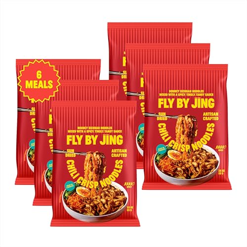 Chili Crisp Noodles with Sun-Dried Noodles (6-pack)