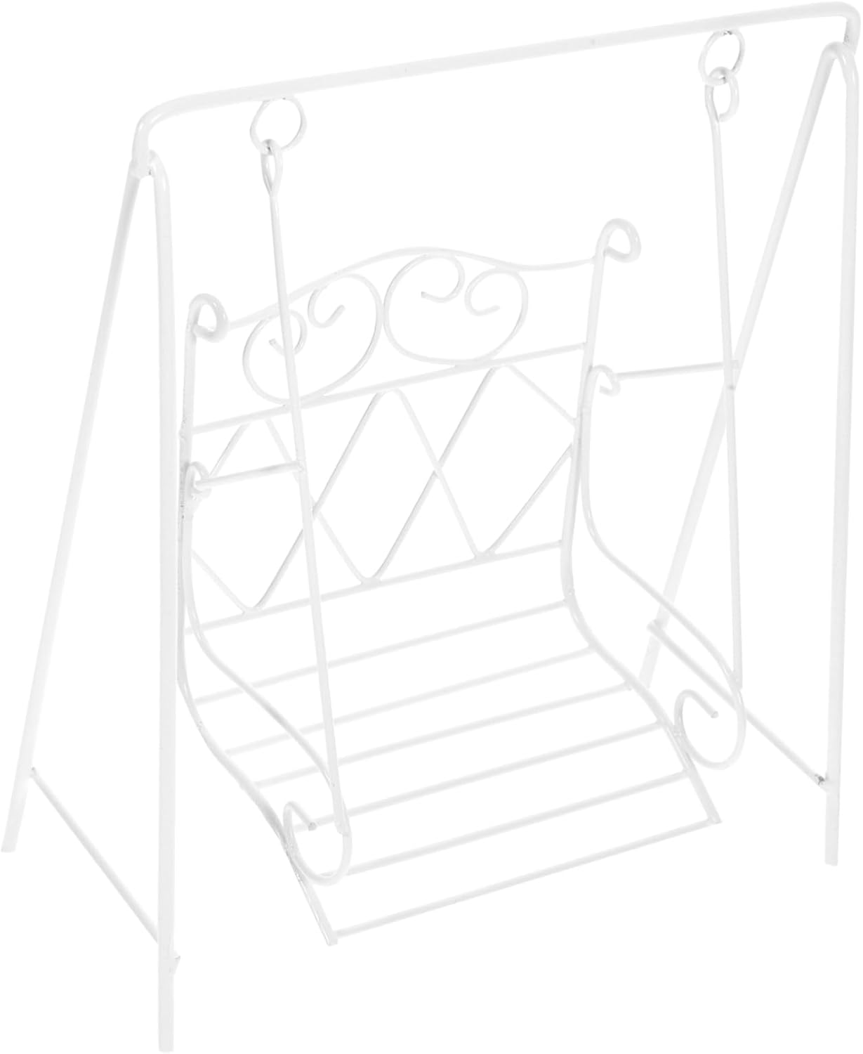 BESPORTBLE 5pcs Mini Swing Figurine for Dollhouse Scale Outdoor Garden Decor Cute and Safe Decoration for Miniature House Living Space Sturdy Plaything