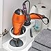 Polder White/Gray Style and Store Bathroom Accessory