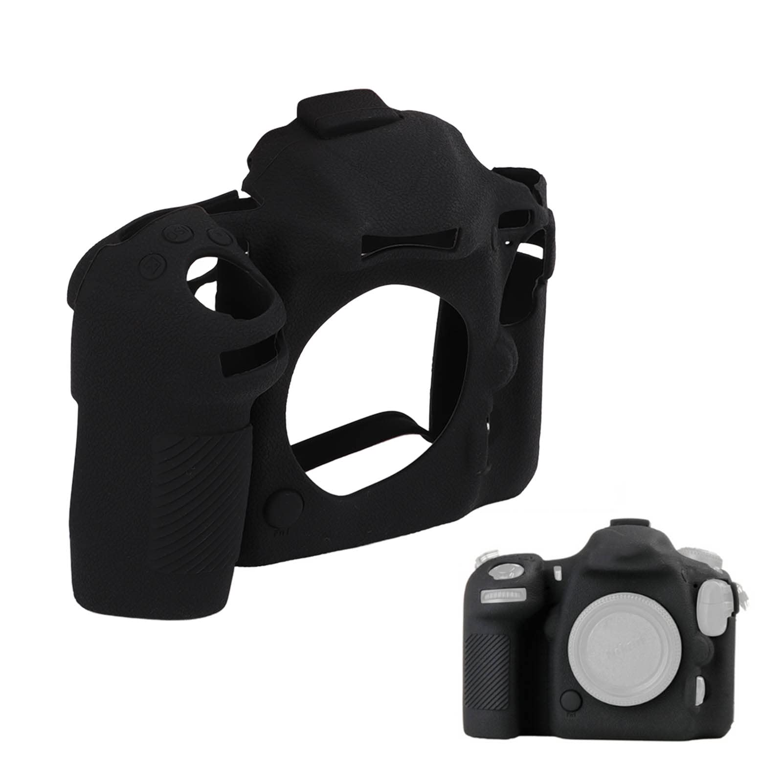 Custodia protettiva per fotocamera D500, in silicone, resistente, protegge da polvere e graffi, colore nero, 1 pezzo