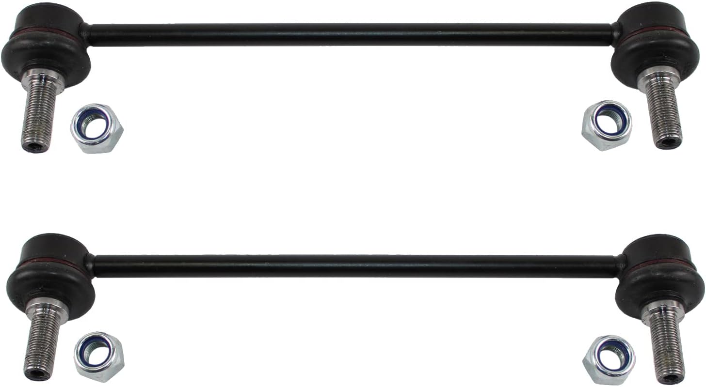 Set of Front Left LH Right RH Steel Suspension Stabilizer Sway Bar Link Pair (2 Pieces) For Lexus ES300h, ES350, Toyota Avalon, Camry