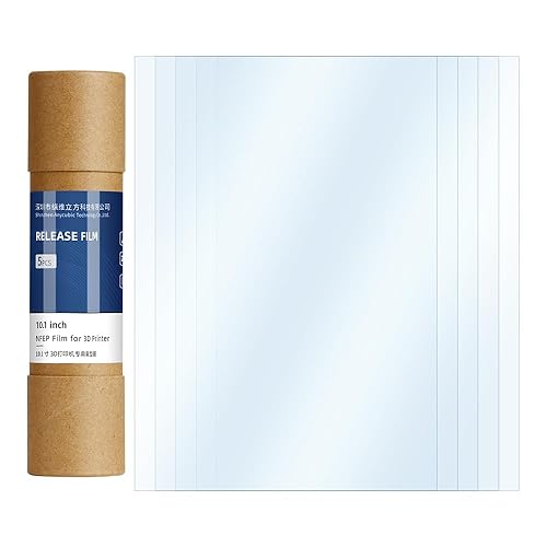 ANYCUBIC Película NFEP de 10.1 pulgadas para Photon Mono M5Mono M5sM5s ProM7M7 PRO, película de liberación ordinaria para la precisión de impresión,