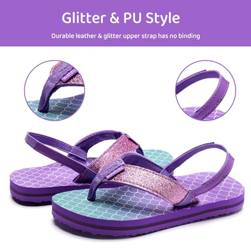 Image of WateLves Girls & Boys Kids Flip Flop summer Slide Sandals Slip on Suitable for Bath Shower Beach pool (Little Kid /Big Kid)