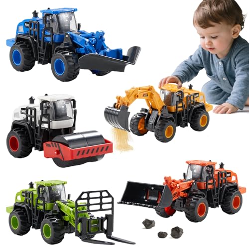 Dimoarch Push Go Construction Truck Set