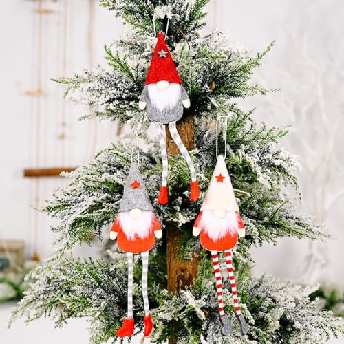 6 Pèces Décorations de Noël Poupée : Cadeau Idéal pour vos Proches
