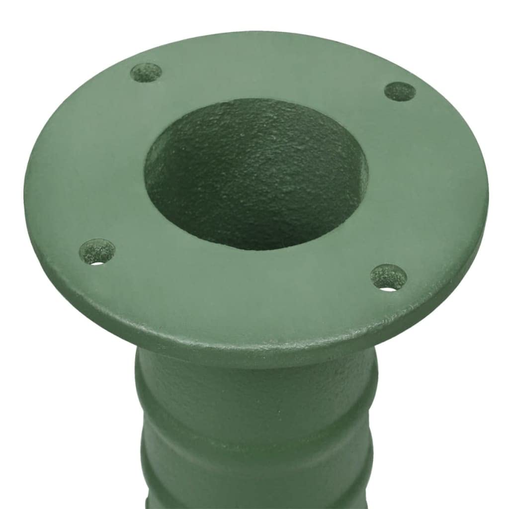 Soporte de Bomba Manual de Agua para jardín Hierro Fundido, Bricolaje Bombas Sistemas de Bombeo, Verde, 15.1kg