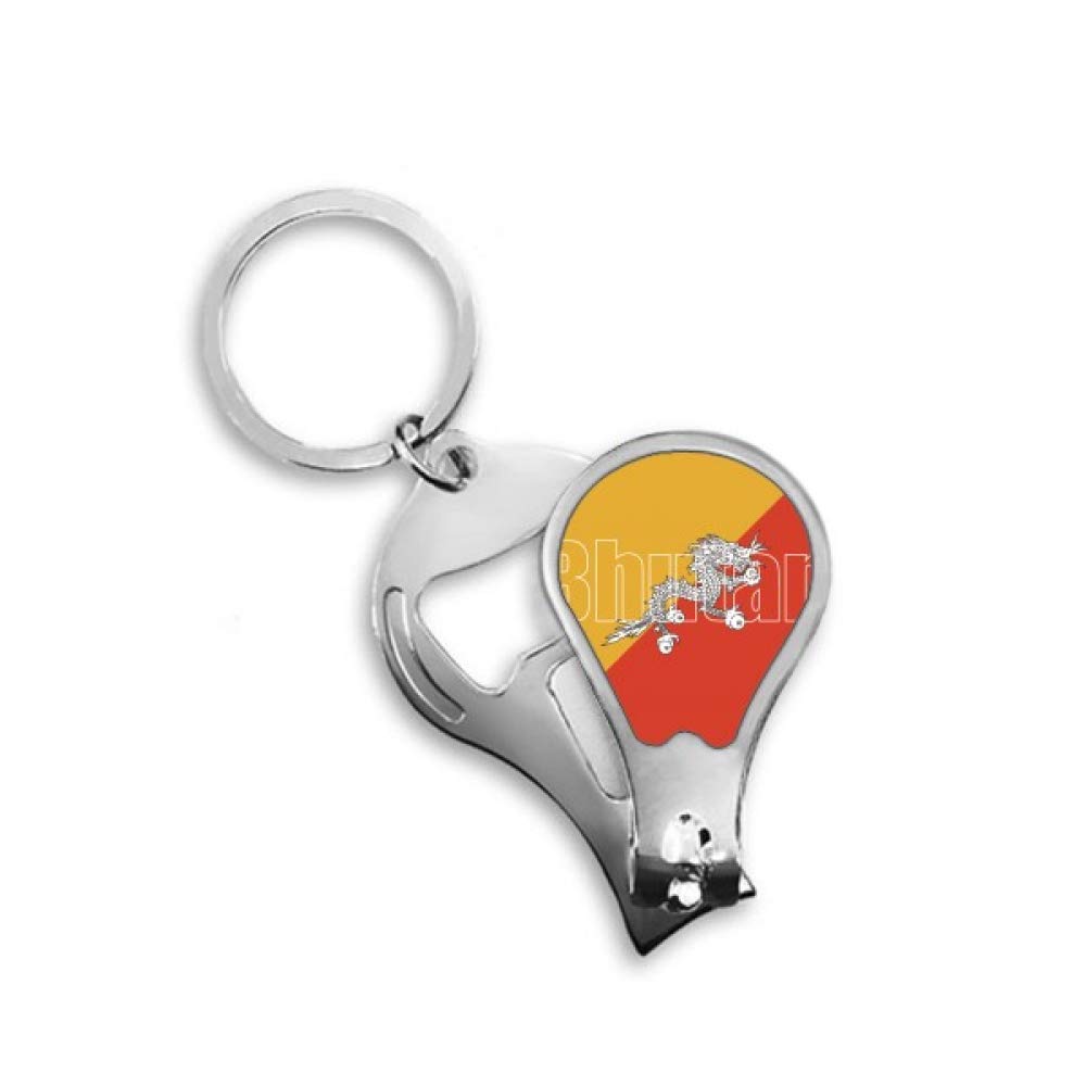 Coupe-ongles Bhoutan DIYthinker idée cadeau originale drapeau national - 4