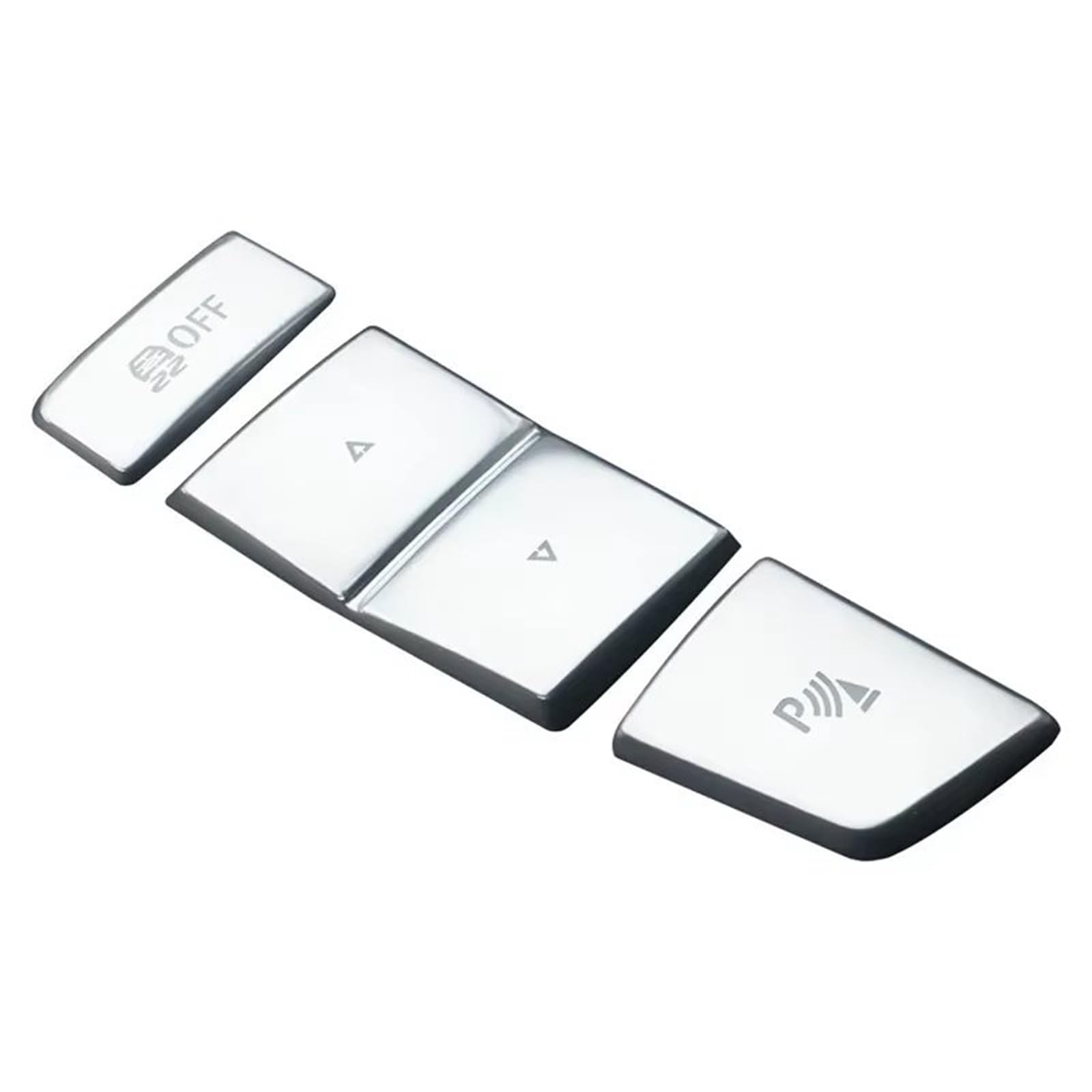 Decorative Stickers Compatible with BMW 5 7 F01 F02 F07 F10 F11 F18 F30 520 523 730 Car Electronic Parking Brake P Button Switch Cover Sticker(Option 1)