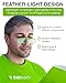 DIDINSKY Prado Round Armless Reading Glasses – Compact Travel Reading Glasses with Case – Anti-Glare, Anti-Scratch – Lime