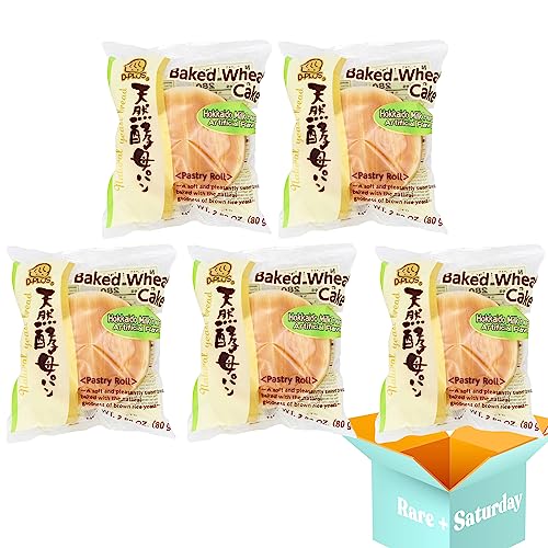 D-Plus Japanese Bread Hokkaido Milk Pastry - (5-pack) Japanese Tennen