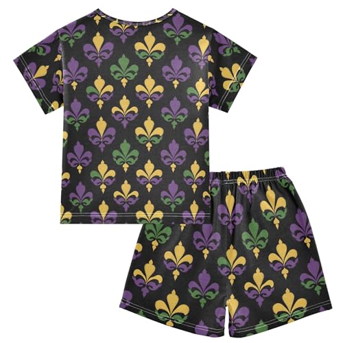 Brazil Mardi Gras Carnival Party Pajama Set Pajamas Sleepwear Nightwear Loungewear Clothes Set B04036322