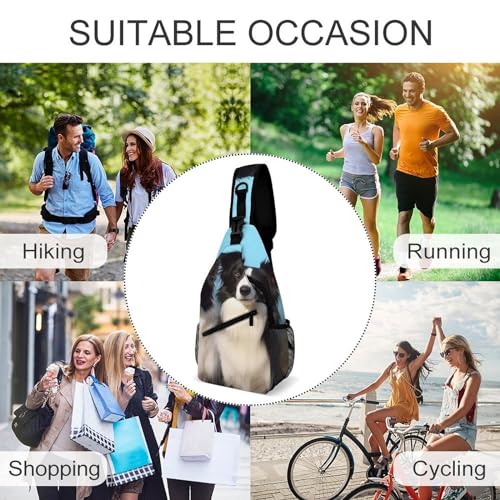 Mochila de Pecho Sling Bag para Hombre y Mujer miniatura 6