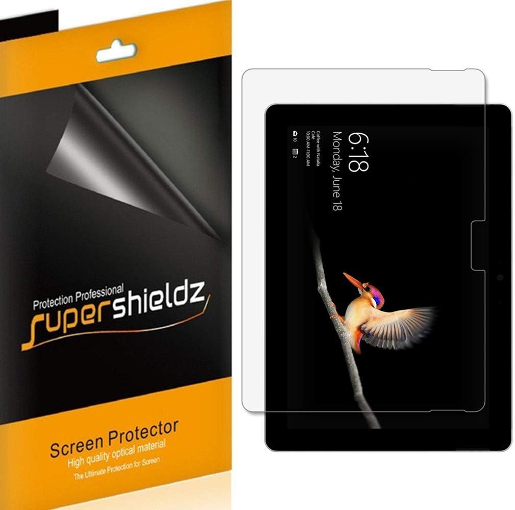 Supershieldz (3 Pack) Designed for Microsoft Surface Go 4/3 / 2 and Surface Go Screen Protector, High Definition Clear Shield (PET)