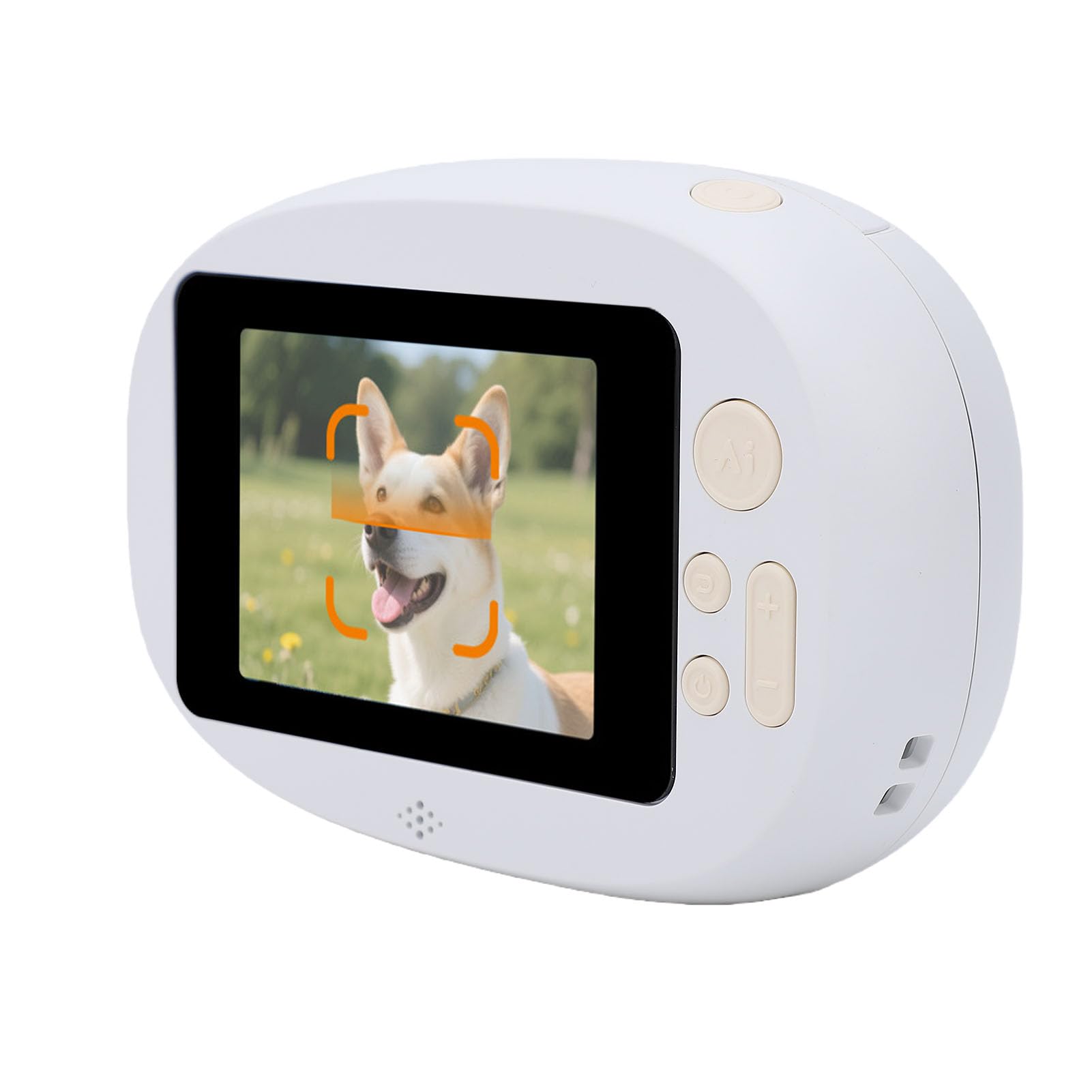 KI-Sprachaufkleberdrucker mit 2,8-Zoll-Touchscreen, Tintenloser