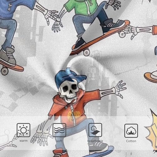 Animal Toddler Underwear Floral 2t Cotton Panties Little Girl Cartoon Skeletons Skateboarding Kids Briefs Undies3