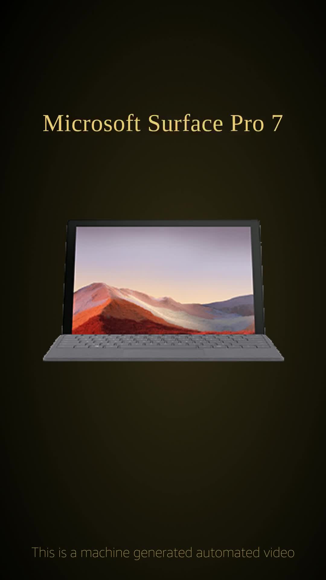 Microsoft Surface Pro 7 VDV-00015 12.3