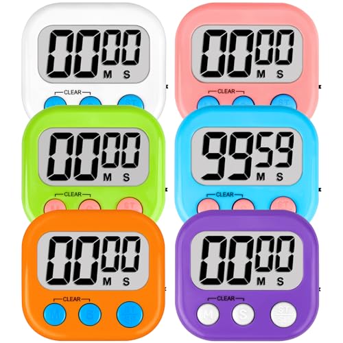 ZILLEEN Classroom Timers for Kids Classroom Magnetic Digital Kitchen...