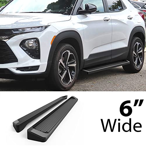 Estribos running board 6" negro HD Ridez para Chevy Trailblazer miniatura 2