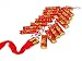 China complex Chinese Traditional Ornamental Knot with Decorative Firecracker Tassel Red, Home and Holiday Decorations
